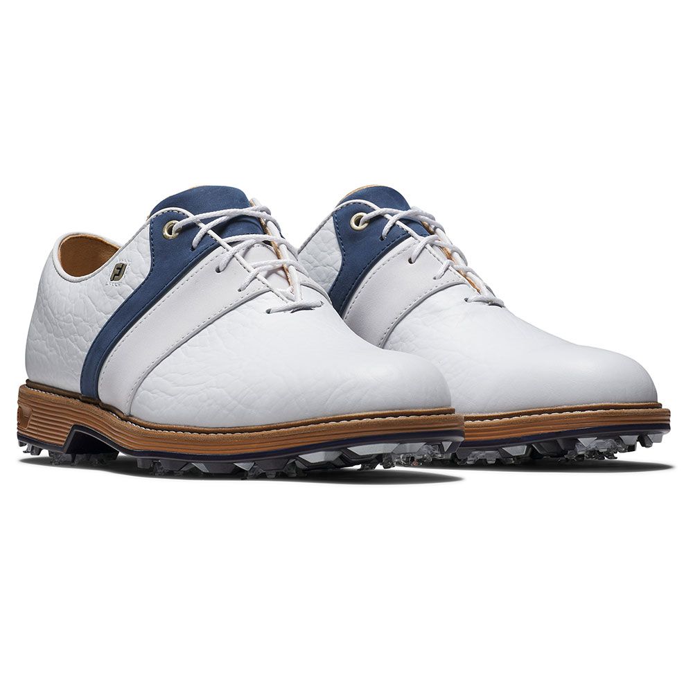 FOOTJOY Footjoy Premiere Packard LX Golf Shoes White Navy 54534