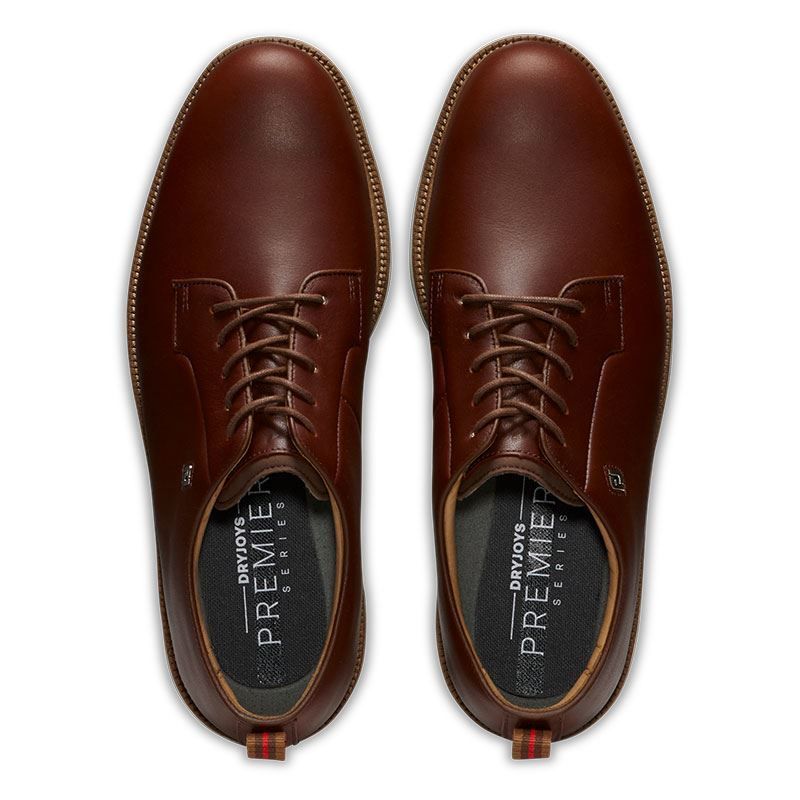 FOOTJOY FootJoy Premiere Field Golf Shoes - Brown 53987