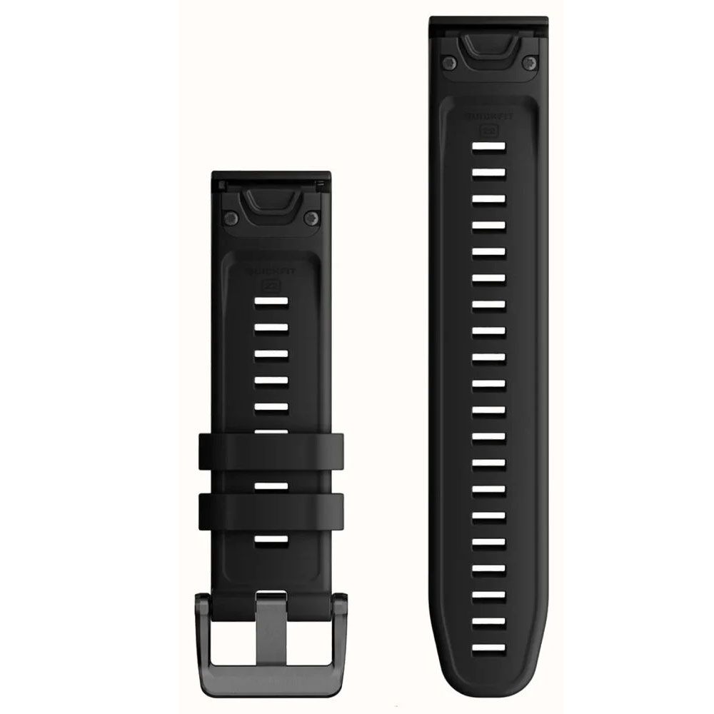GARMIN Garmin QuickFit 22mm Watch Strap Black Silicone