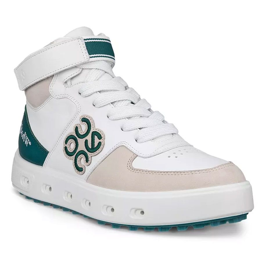 ECCO Ecco Ladies Street 720 V1 Golf Shoes Grey White Green