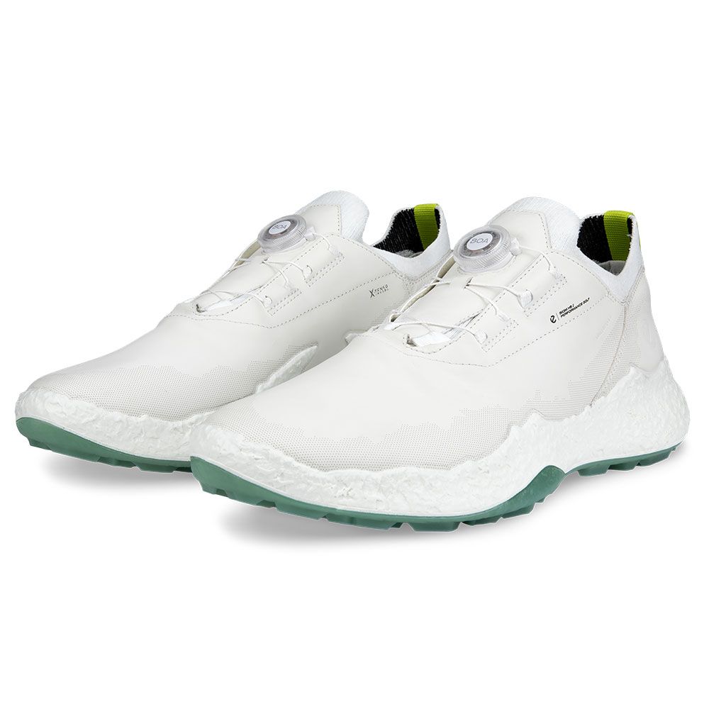 ECCO Ecco H5 Leather BOA Golf Shoes White
