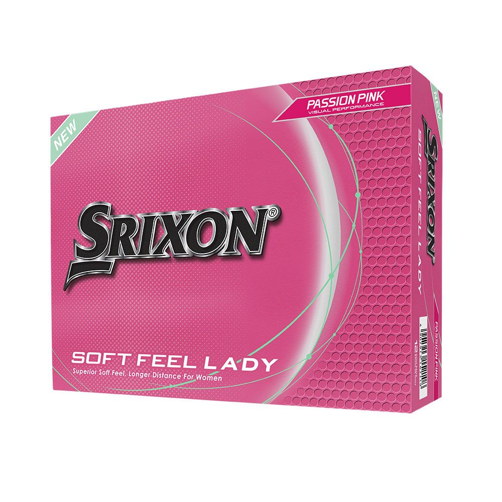 SRIXON Srixon Soft Feel Lady Pink Dozen Pack