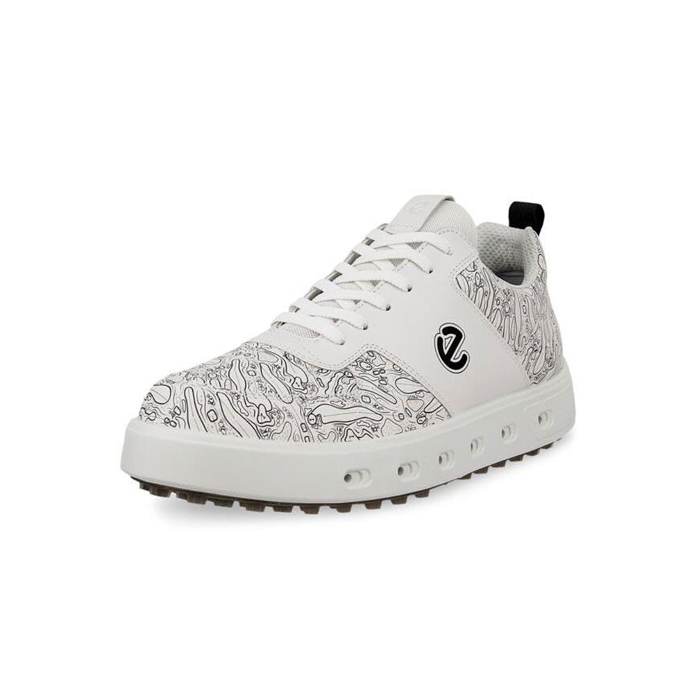 ECCO Ecco Street 720 Hybrid Golf Shoes White 111724 01007