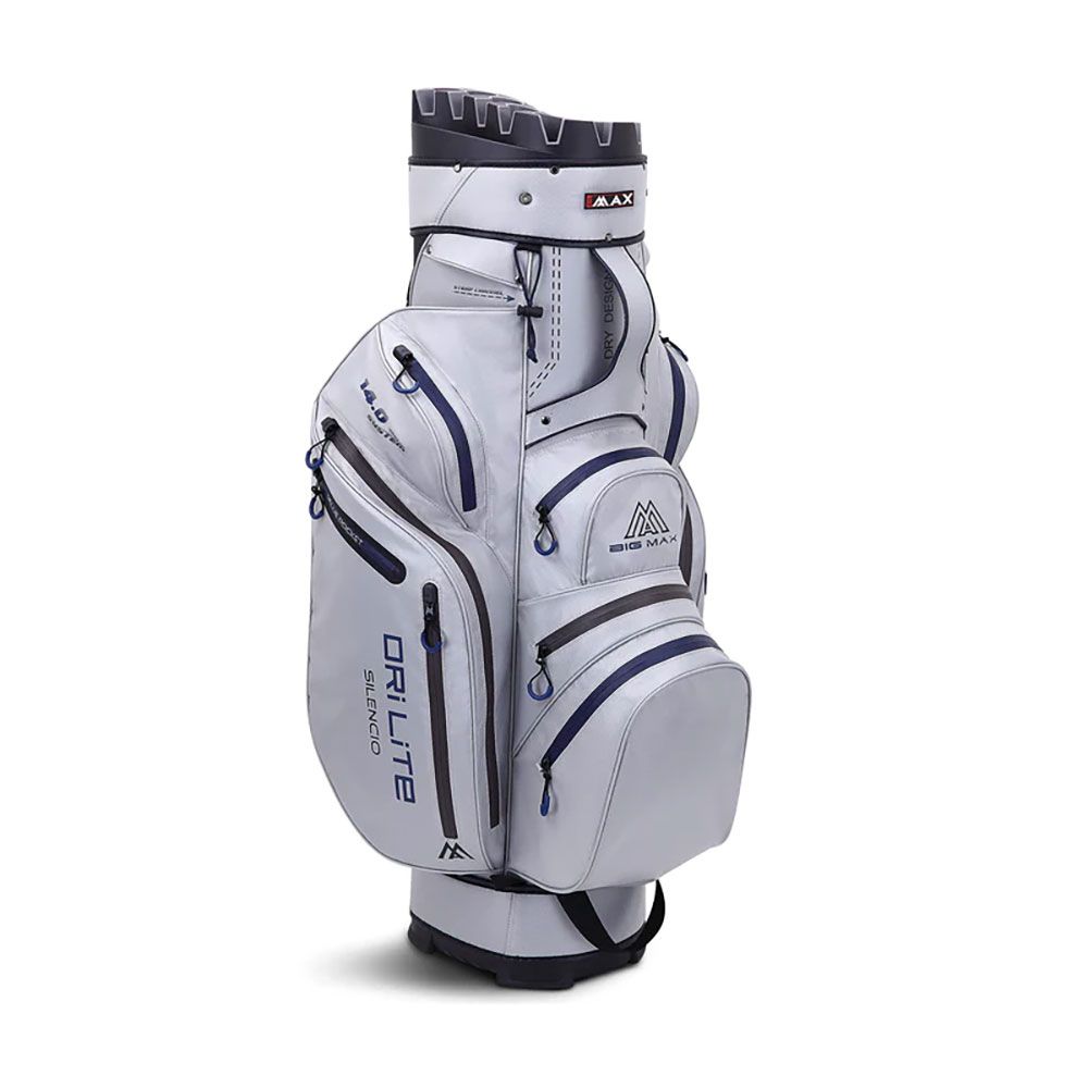 BIG MAX Big Max DRI LITE Silencio 2 Org Cart Bag Silver/Navy