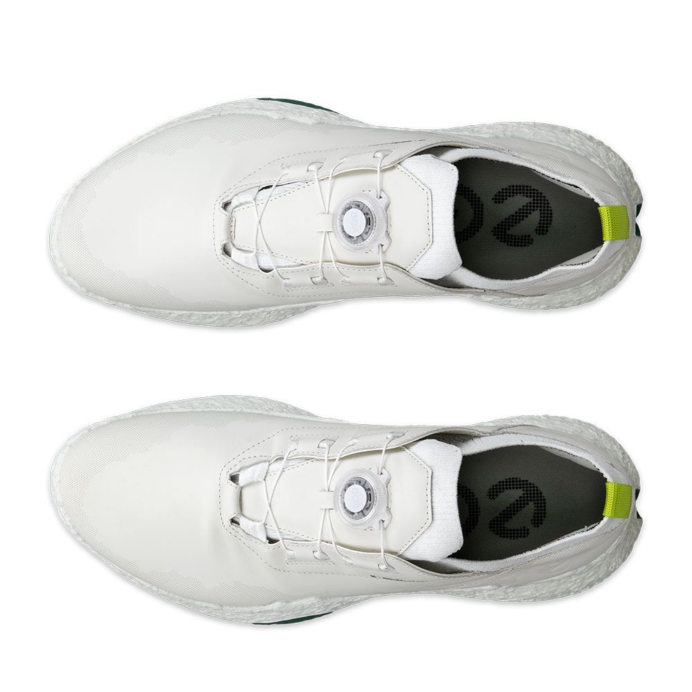 ECCO Ecco H5 Leather BOA Golf Shoes White