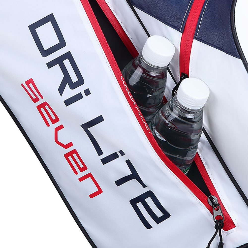 BIG MAX Big Max Dri Lite Seven G Stand Bag White Navy Red