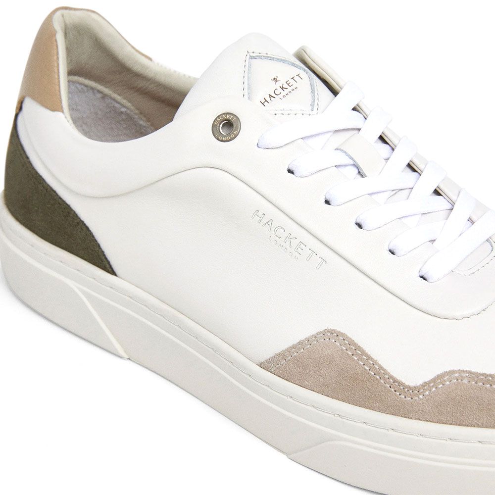 HACKETT Hackett Hackney delta Golf Shoes White Caramel Beige