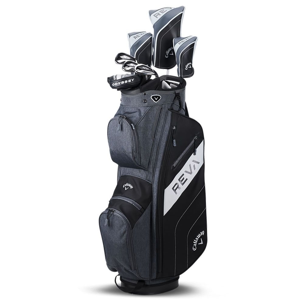 CALLAWAY Callaway REVA 8 Piece Cart Bag Complete Set Black