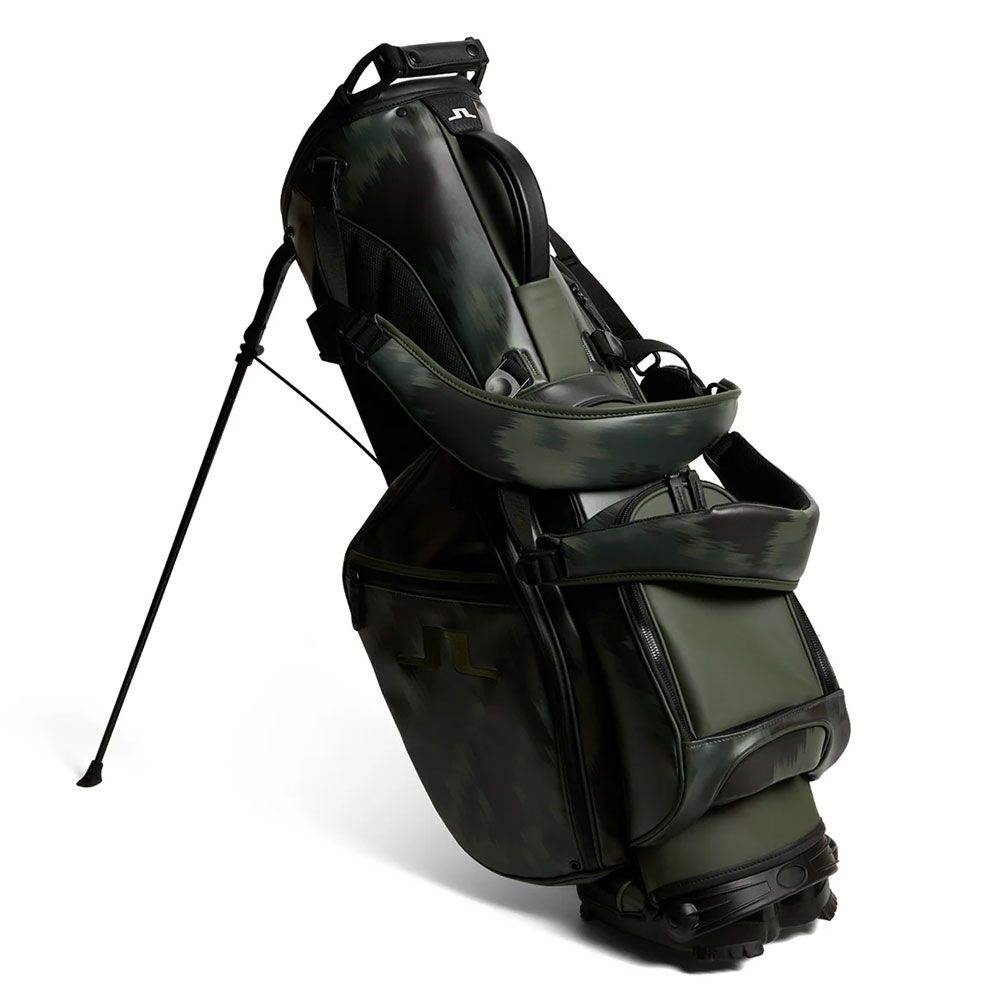 J Lindeberg Play Stand Bag Print Forest