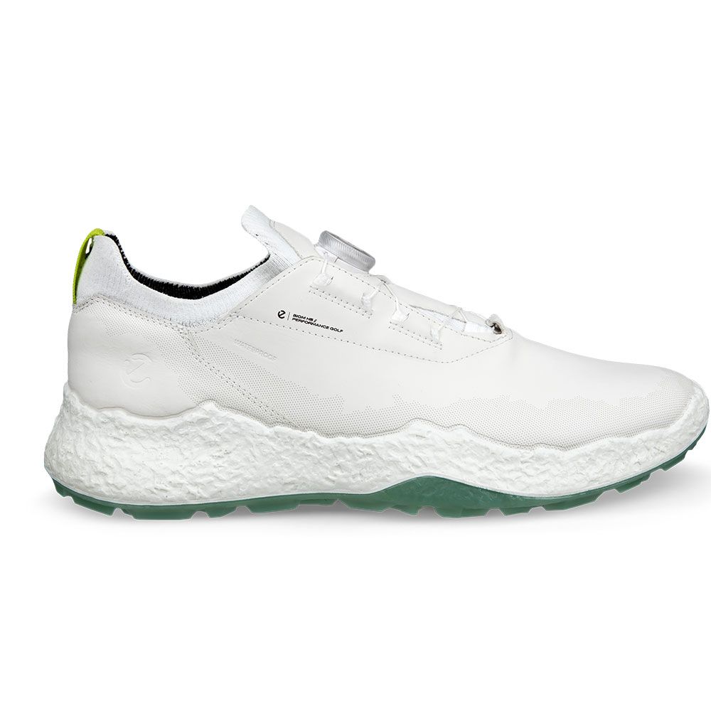 ECCO Ecco H5 Leather BOA Golf Shoes White