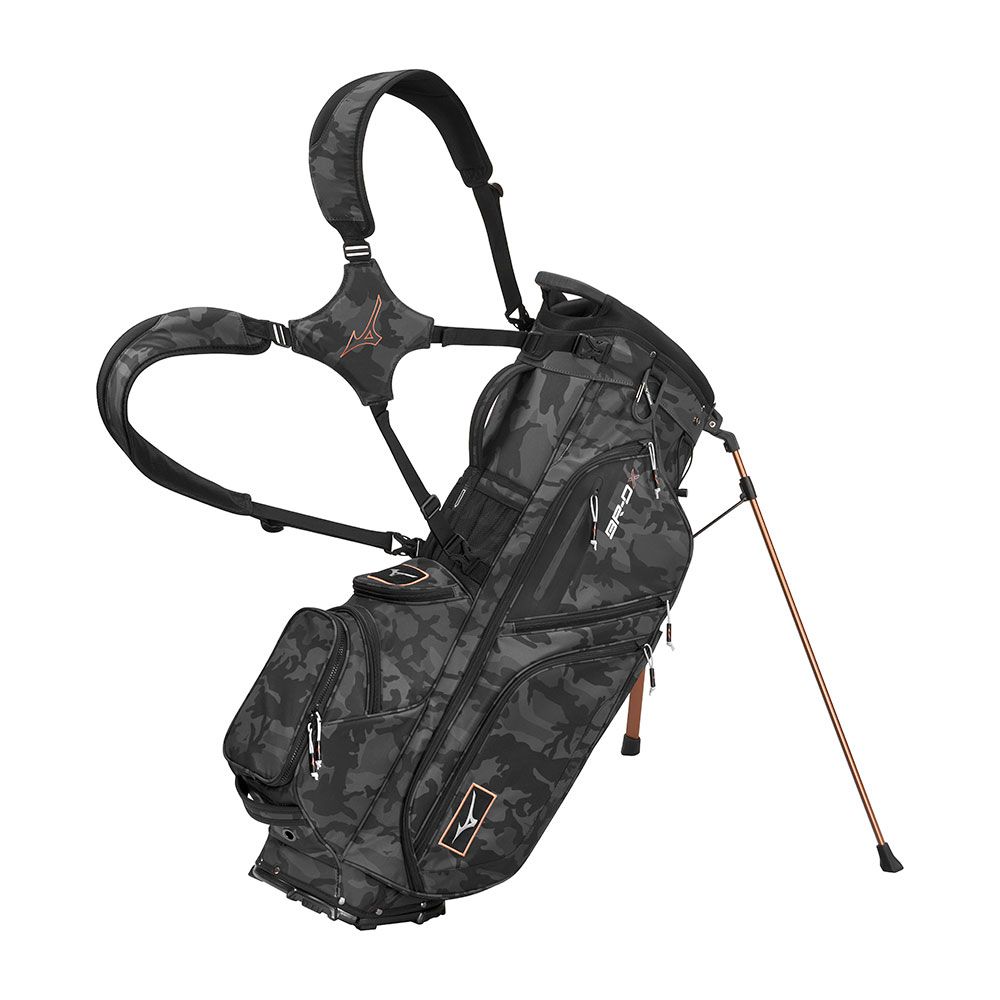 MIZUNO Mizuno BR-DX Stand Bag Black Camo/Copper