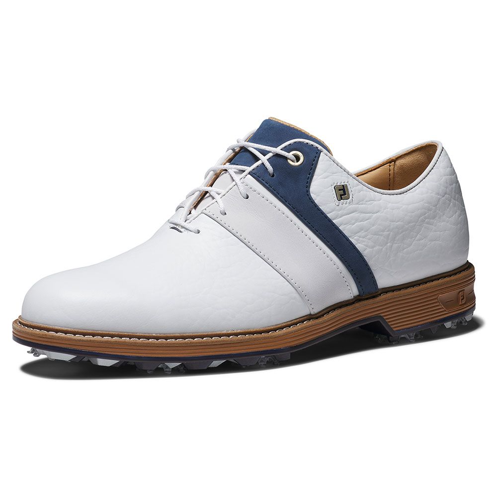 FOOTJOY Footjoy Premiere Packard LX Golf Shoes White Navy 54534