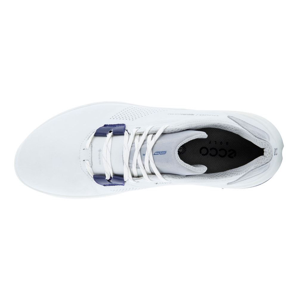 ECCO Ecco BIOM G5 Golf Shoes White/Blue