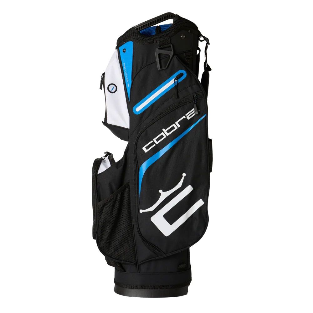 COBRA Cobra Signature Cart Bag Black White Blue