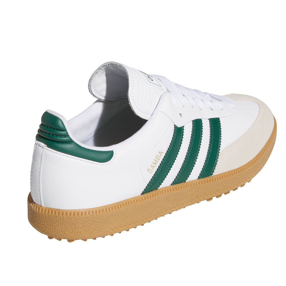 ADIDAS adidas Samba Spikeless Golf Shoes White Green JH6151