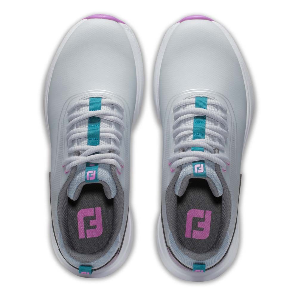 FOOTJOY FootJoy Ladies Performa Golf Shoes Grey Purple 99204