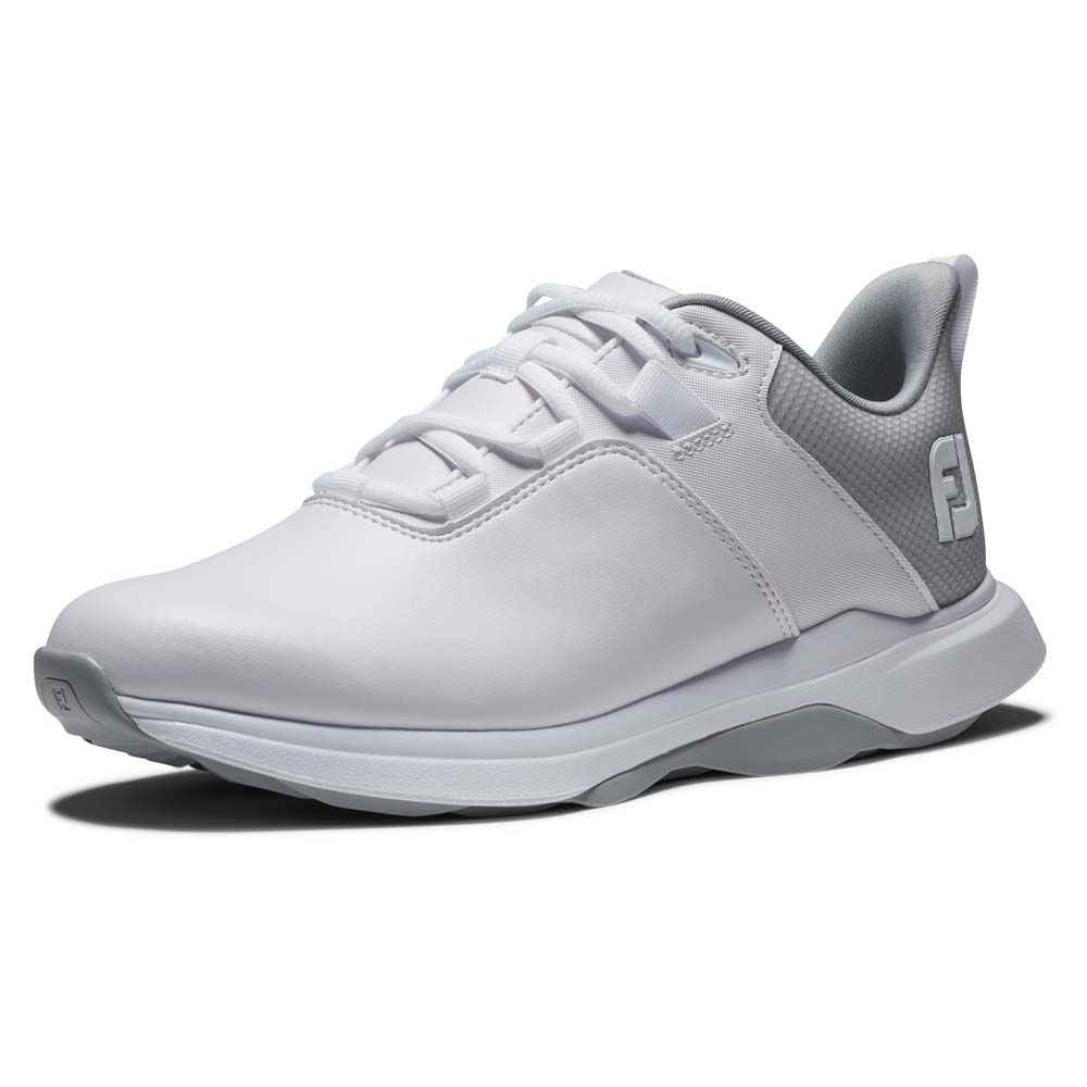 FOOTJOY FootJoy Ladies PROLITE Golf Shoes White Grey 98205