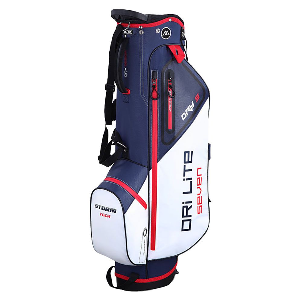 BIG MAX Big Max Dri Lite Seven G Stand Bag White Navy Red