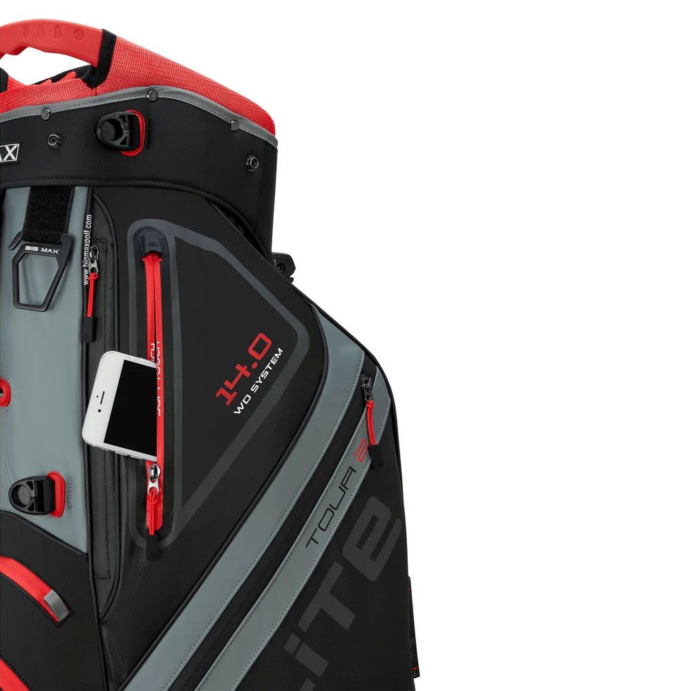 BIG MAX BIG MAX DRI LITE HYBRID TOUR 2 Carry Bag Black Red