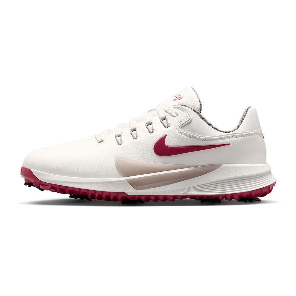 NIKE Nike Victory Pro 4 Golf Shoes White Grey Red