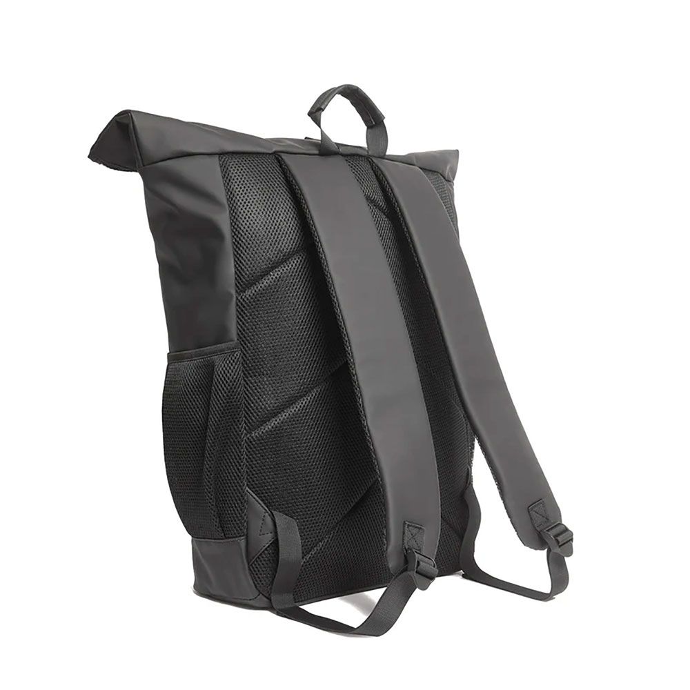 LYLE & SCOTT Lyle & Scott Legacy Water Resistant Rolltop Backpack Jet Black