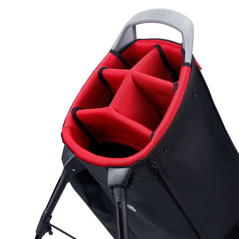 PING Ping Monsoon 231 Stand Bag Red Black