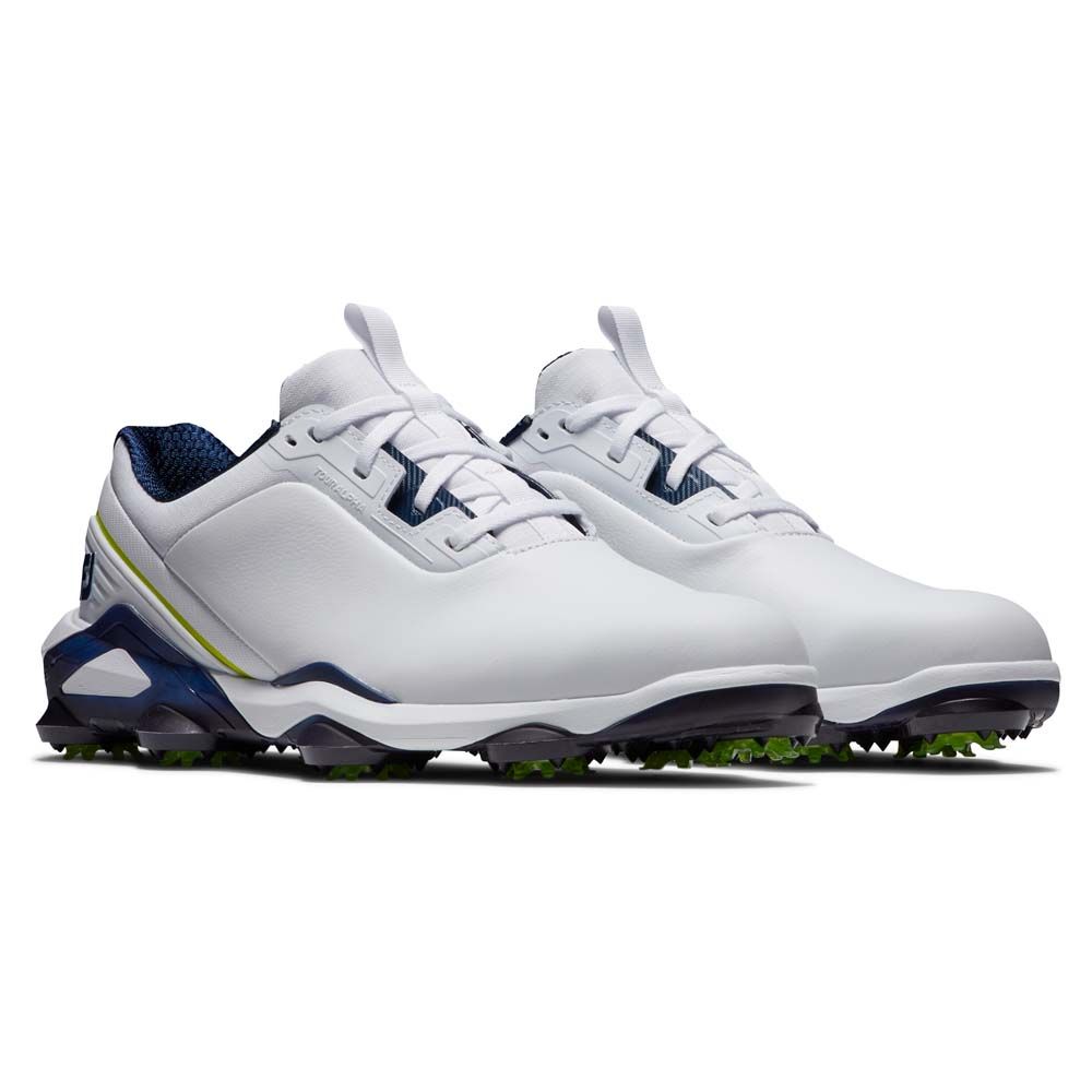 FOOTJOY FootJoy Tour Alpha Golf Shoes White Navy 55536