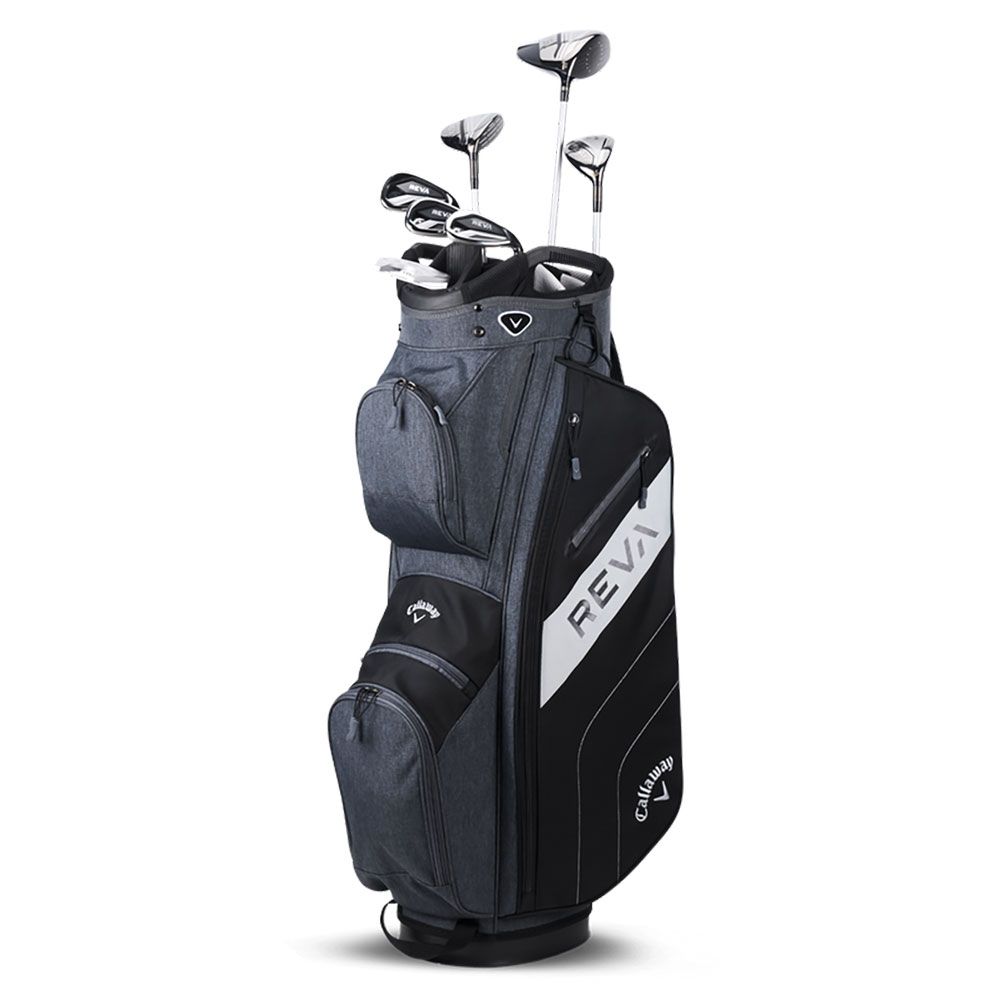 CALLAWAY Callaway REVA 8 Piece Cart Bag Complete Set Black