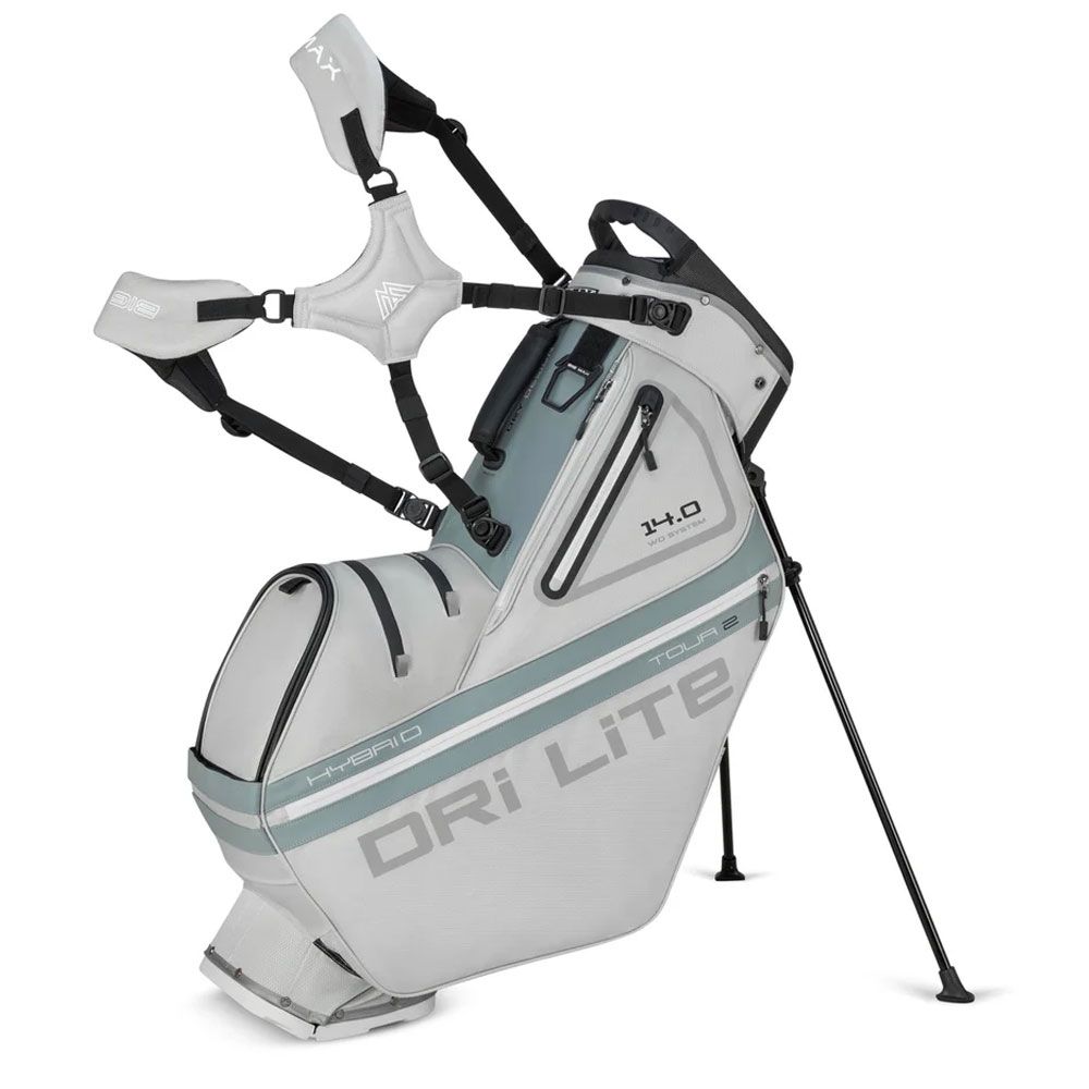 BIG MAX BIG MAX DRI LITE HYBRID TOUR 2 Carry Bag Silver Grey