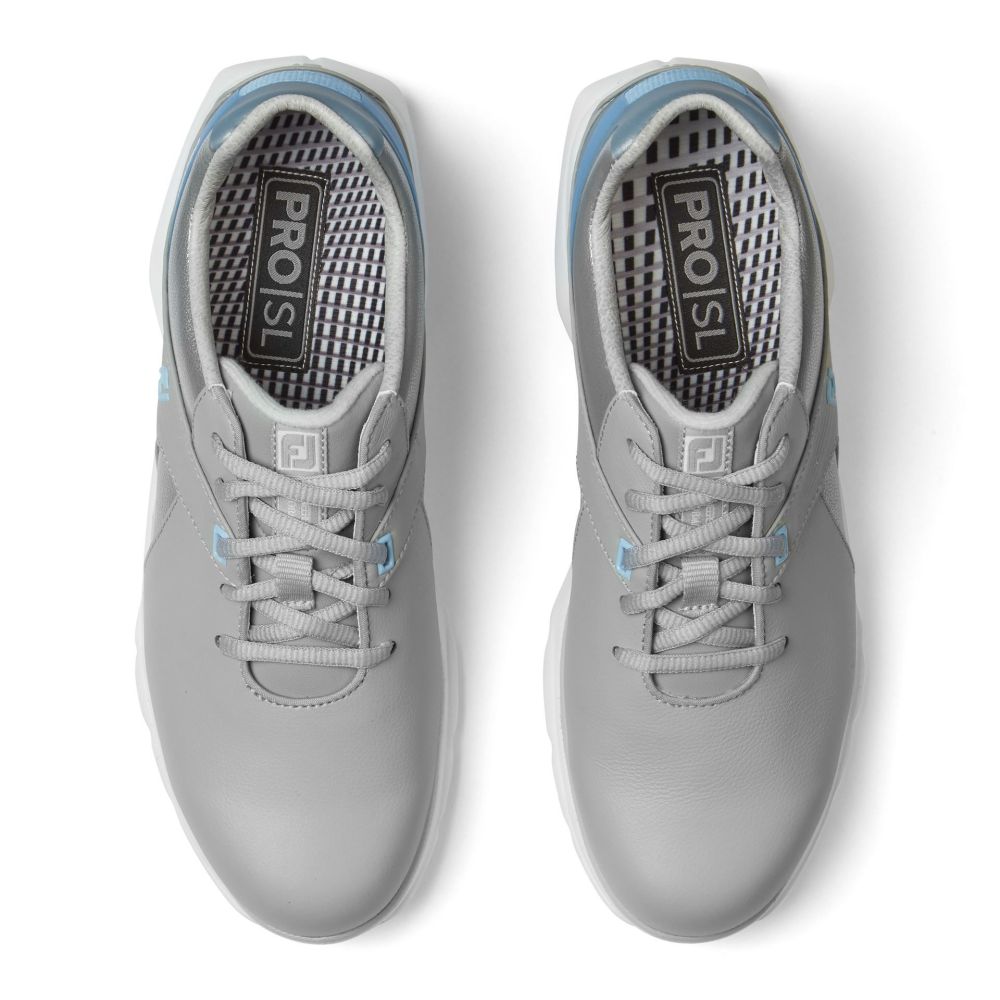 FOOTJOY FootJoy Ladies Pro SL Golf Shoes - Grey/Blue - 98118