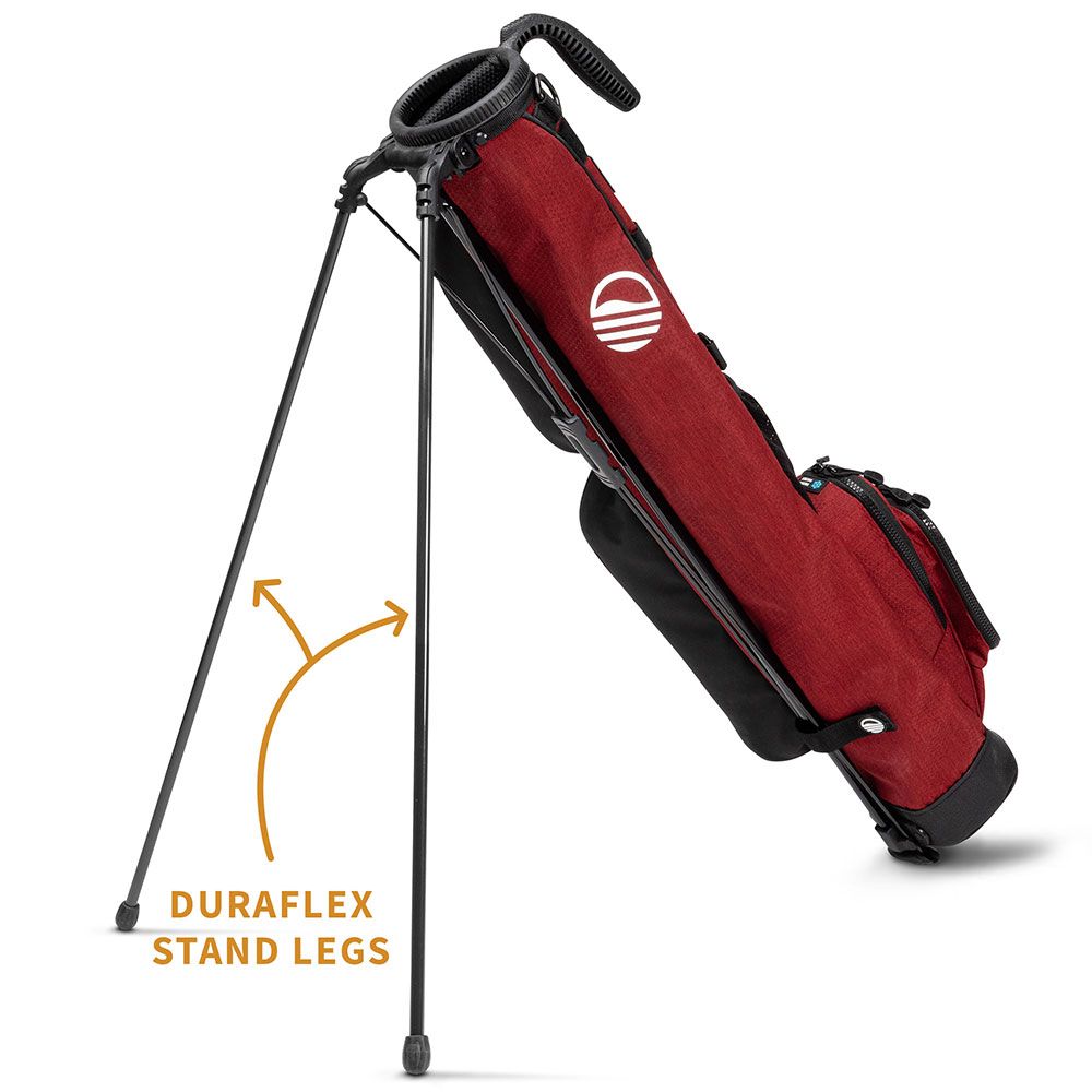 SUNDAY GOLF Sunday Golf LOMA 6 Club Carry Bag Burgundy