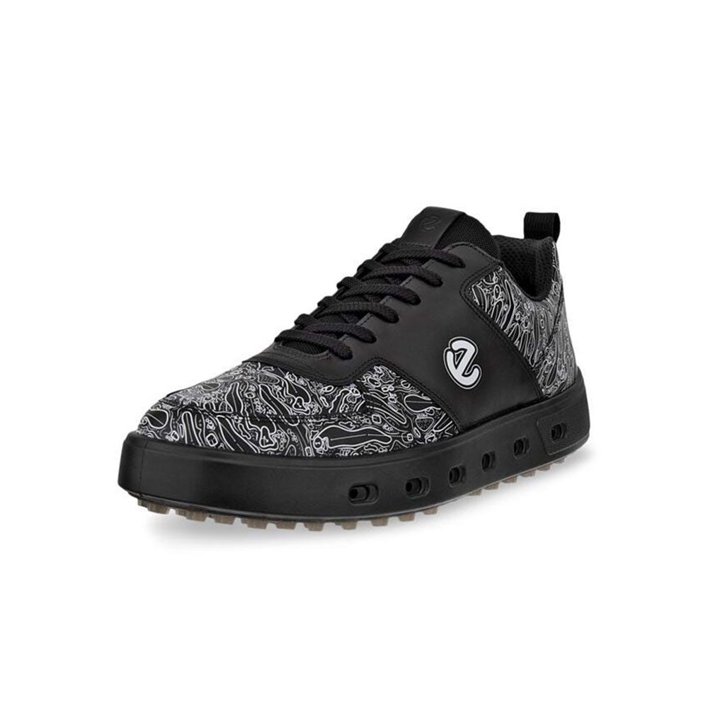 ECCO Ecco Street 720 Hybrid Golf Shoes Black 111724 01001