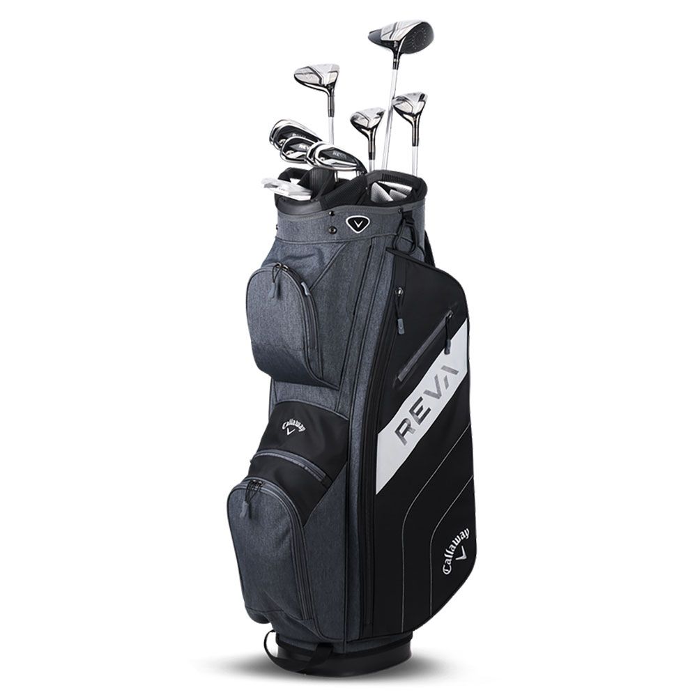 CALLAWAY Callaway REVA 11 Piece Cart Bag Complete Set Black