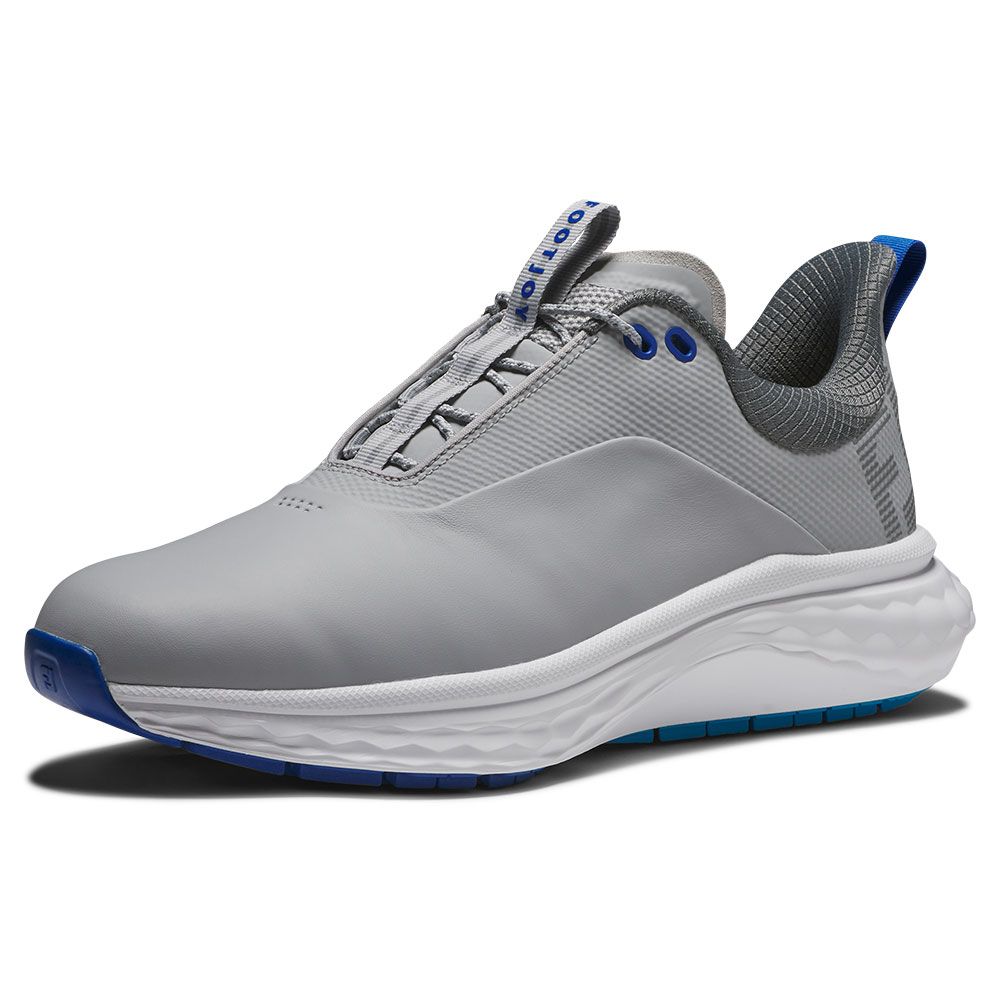 FOOTJOY FootJoy Quantum Golf Shoes Grey Blue 56982