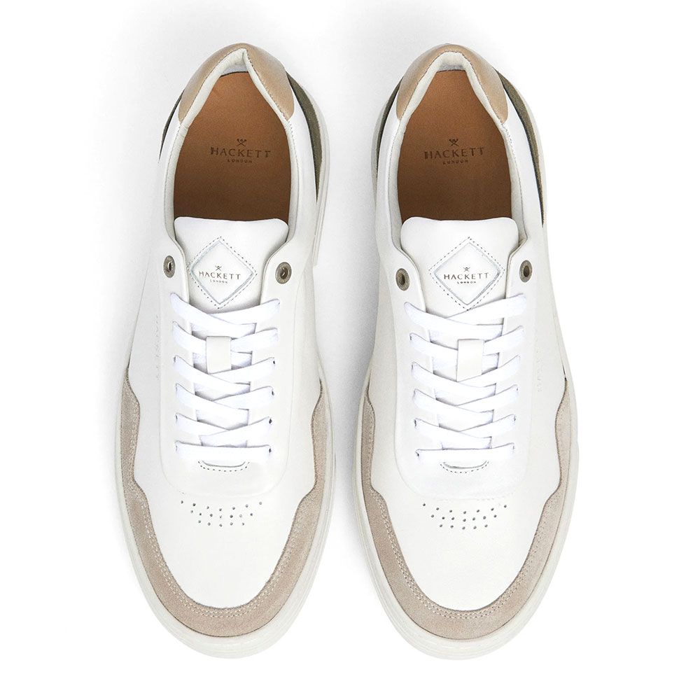 HACKETT Hackett Hackney delta Golf Shoes White Caramel Beige