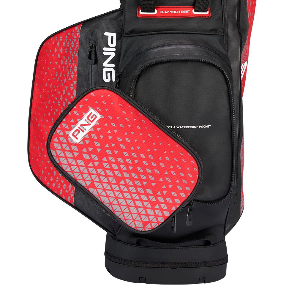 PING Ping Monsoon 231 Stand Bag Red Black