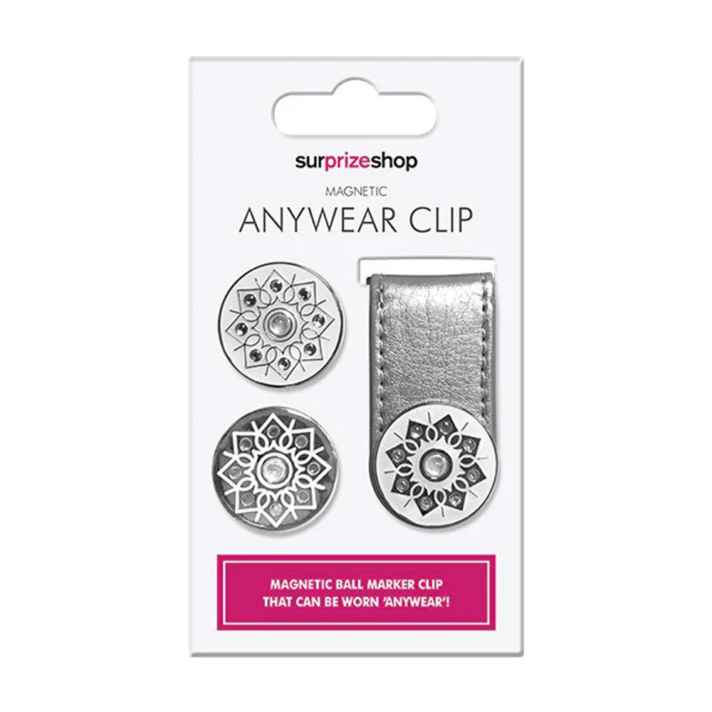 SURPRIZESHOP Surprizeshop Anywear Clip Silver