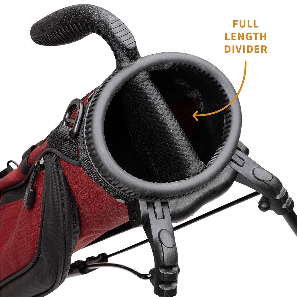 SUNDAY GOLF Sunday Golf LOMA 6 Club Carry Bag Burgundy