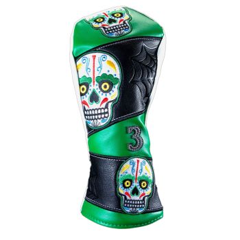 Black Clover Sugar Skull Web Fairway Headcover