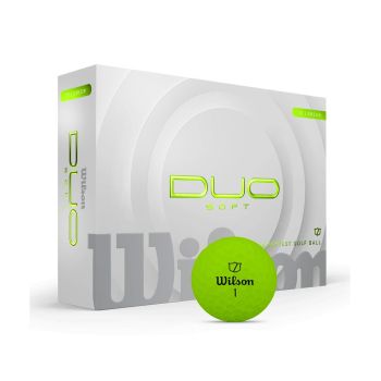 Wilson Duo Soft Green Golf Balls 2025
