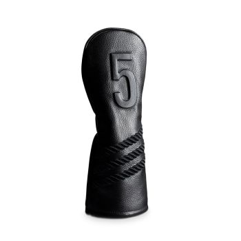 Vessel Lux Embossé Fairway 5 Headcover Striped Black