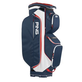 Ping Traverse 244 Cart Bag Navy White Red