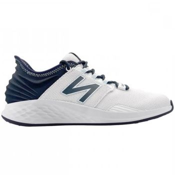New Balance Womens Fresh Foam Roav White Navy Golf Shoes