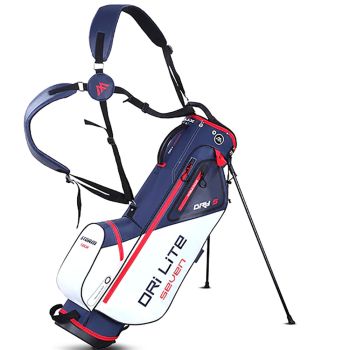 Big Max Dri Lite Seven G Stand Bag White Navy Red