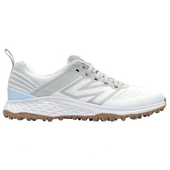 New Balance Womens Fresh Foam Contend White Grey Golf Shoes