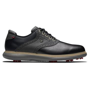 FootJoy Traditions Golf Shoes - Black - 57904