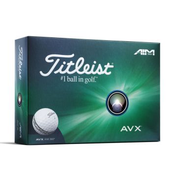 Titleist AVX Aim 360 White Dozen Golf Balls