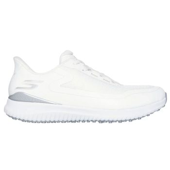 Skechers GO GOLF FLIGHT Womens Golf Shoes White Silver