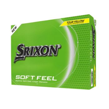 Srixon Soft Feel Dozen Pack Yellow