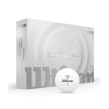 Wilson Duo Soft White Golf Balls 2025